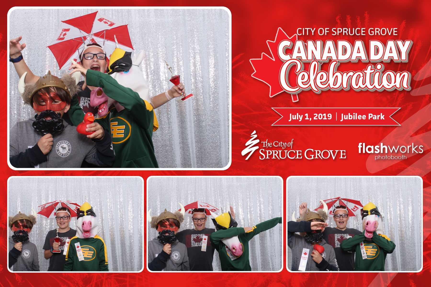 City of Spruce Grove Canada Day | View more photos from the event at gallery.flashworksphotobooth.com/u/FlashworksPhotoboothInc/City-of-Spruce-Grove-Canada-Day